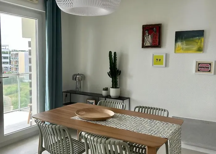 아파트 Les Roseaux Bleus *